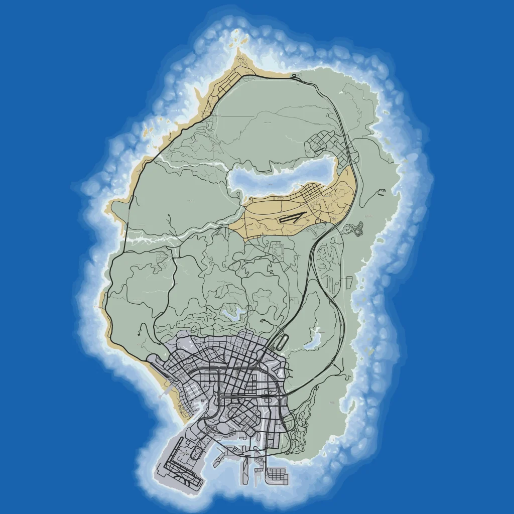 Grand Theft Auto 5 Interactive Map